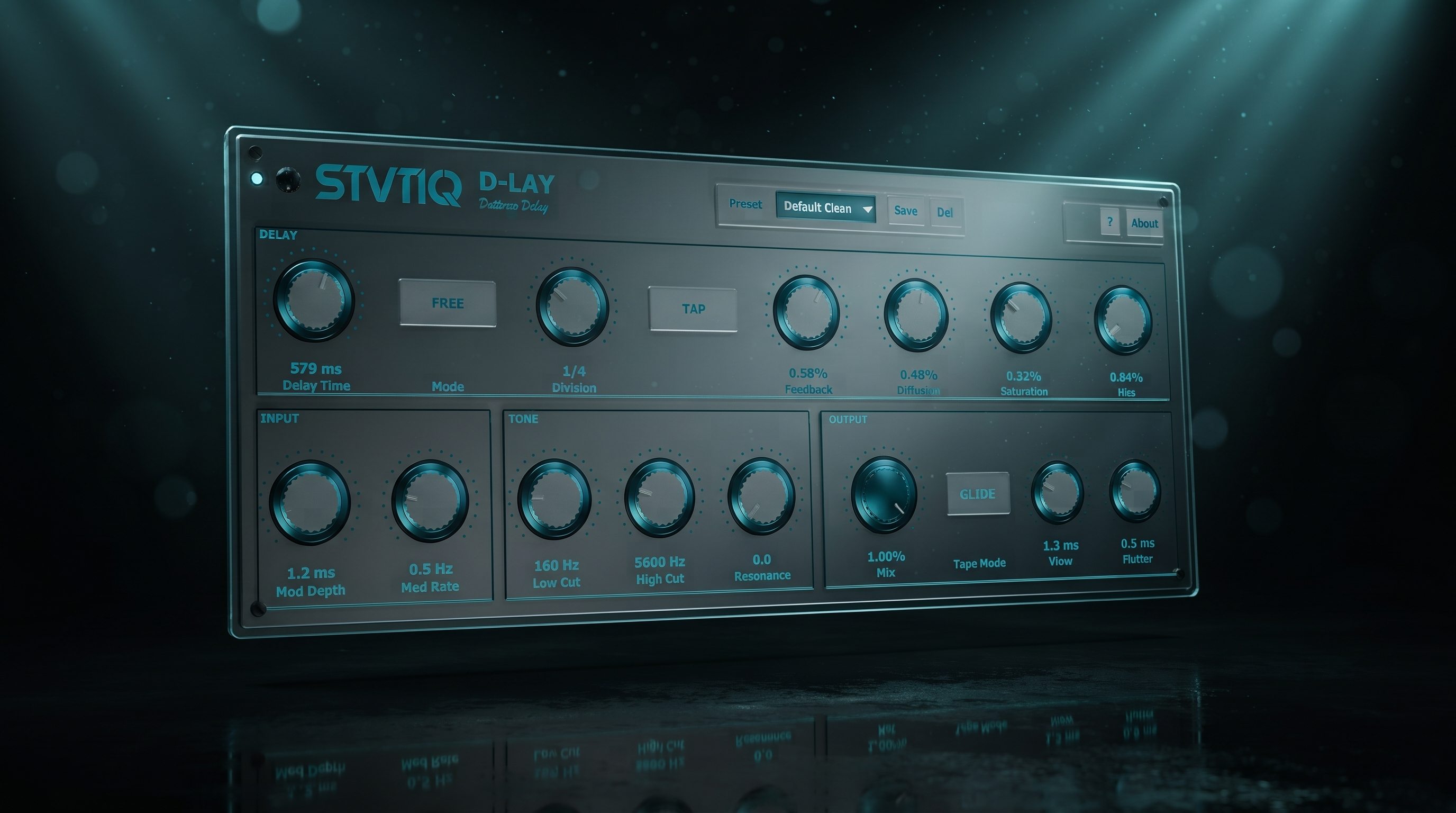 D-Lay diffuse stereo delay plugin